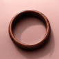 Anneau Obsidienne Acajou