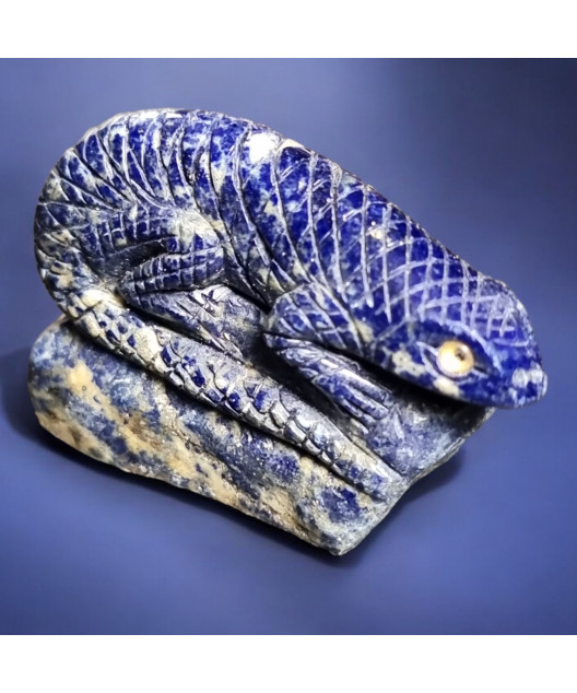Salamandre Lapis-lazuli 46g