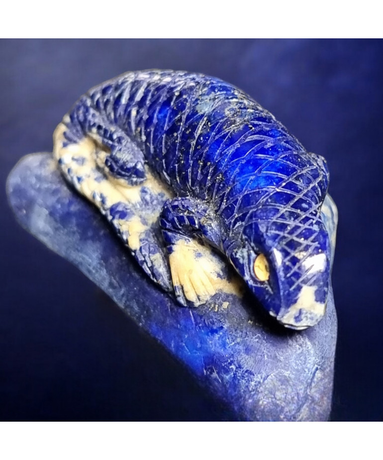 Salamandre Lapis-lazuli 41g