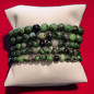 Bracelet Rubis Zoïsite Pierres Rondes (s)