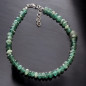 Bracelet Aventurine verte brute baroque
