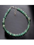 Bracelet Aventurine verte brute baroque