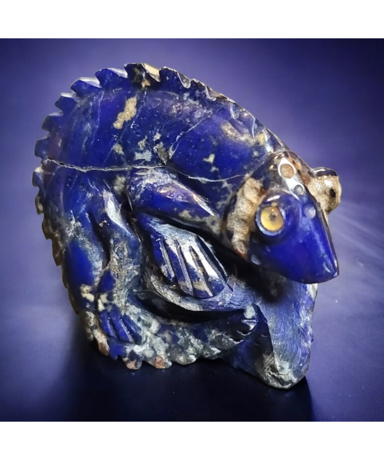 Salamandre Lapis-lazuli 67g