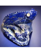Salamandre Lapis-lazuli 62g