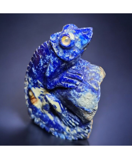 Salamandre Lapis-lazuli 46g