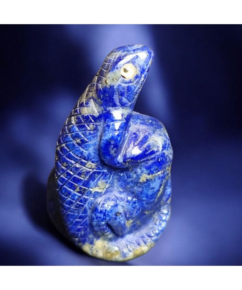 Salamandre Lapis-lazuli 52g