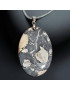 Pendentif Jaspe Maligano sur cordon réglable