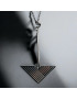 Collier Acier Triangle