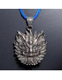 Pendentif Acier Tête de dragon avec cordon réglable