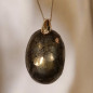 Pendentif Pyrite sur chaîne dorée
