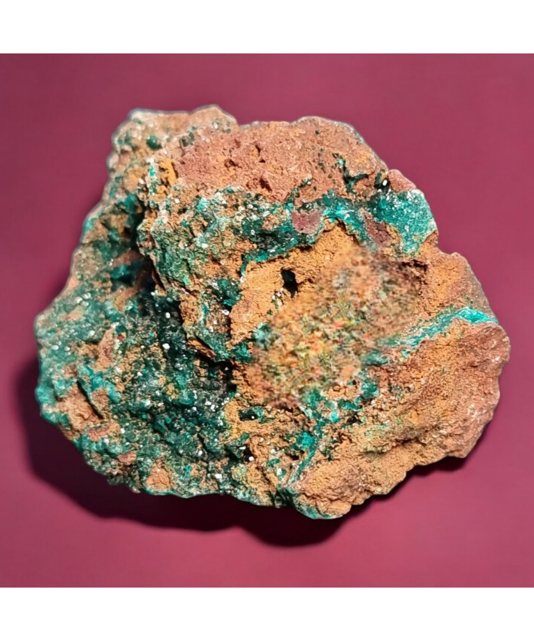 Pierre brute Dioptase 89g