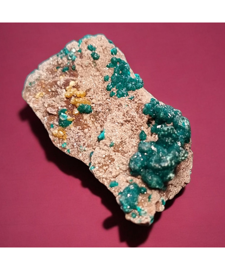 Pierre brute Dioptase 72g