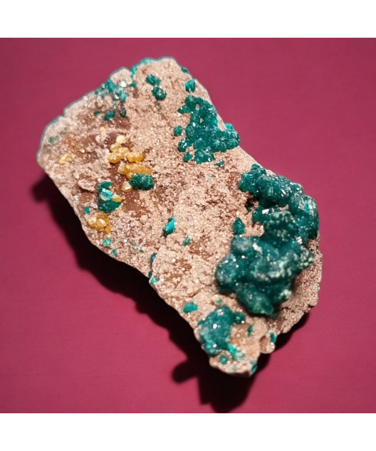 Pierre brute Dioptase 72g
