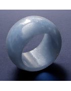 Anneau Aventurine bleue
