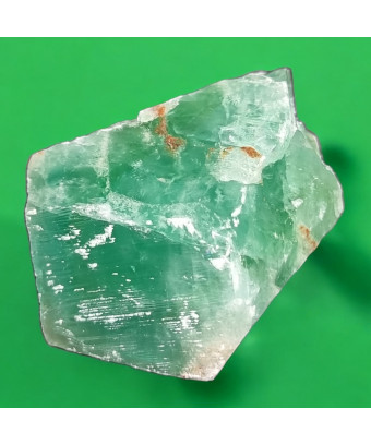 Pierre brute Calcite Kiwi 301g