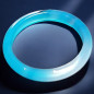 Anneau Agate bleue