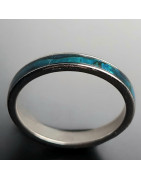 Anneau Nacre Acier inox