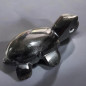 Pendentif Tortue Obsidienne noire