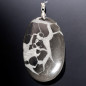 Pendentif Obsidienne spider ovale