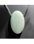 Pendentif Aventurine verte avec chaîne
