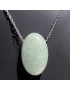 Pendentif Aventurine verte avec chaîne
