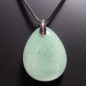 Pendentif Aventurine verte avec cordon