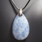Pendentif Aventurine bleue avec cordon