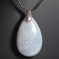Pendentif Aventurine bleue avec cordon