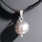 Pendentif Perle d'eau douce sur cordon