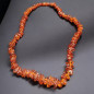 Collier Ambre baltique Cognac Baroque avec fermoir sécurisé