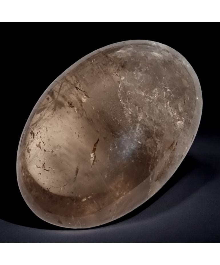 Galet Quartz Fumé 142g