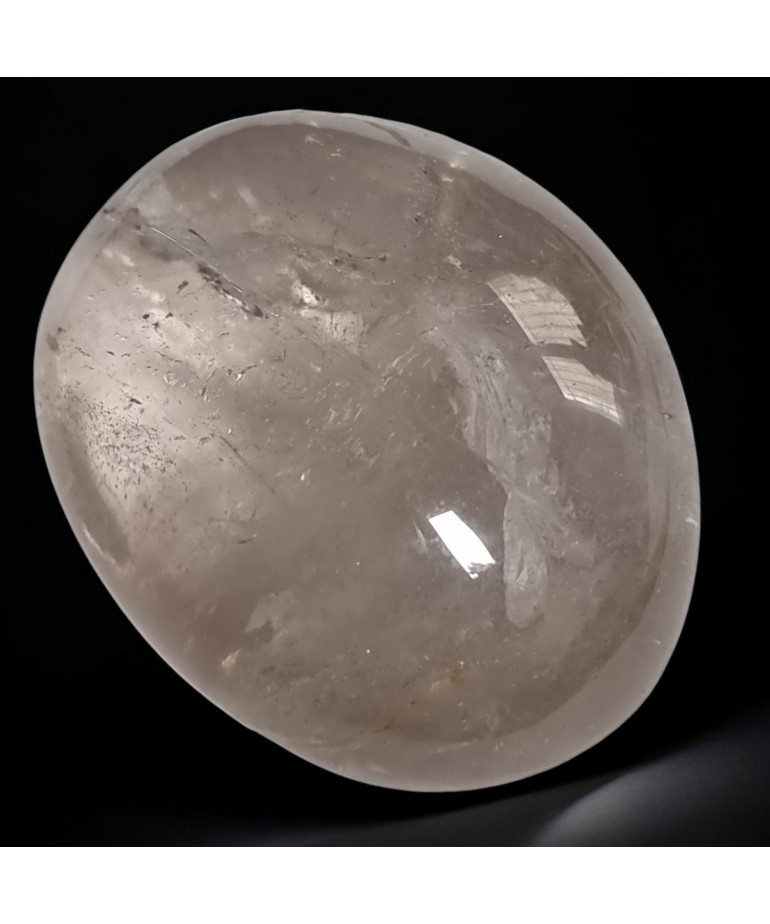 Galet Quartz Hématoïte 187g