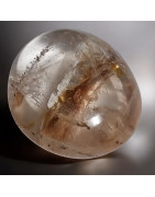 Galet Quartz Hématoïte 80g
