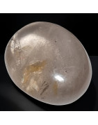 Galet Quartz Hématoïte 230g
