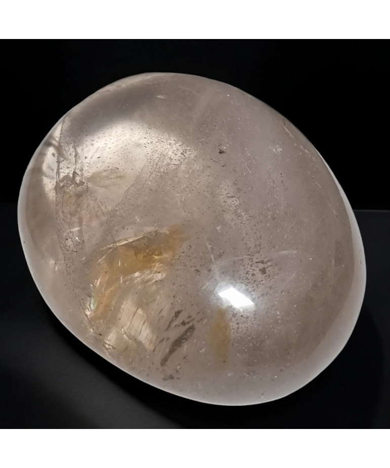 Galet Quartz Hématoïte 230g