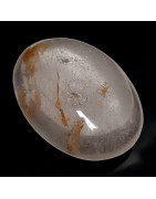 Galet Quartz Hématoïte 121g