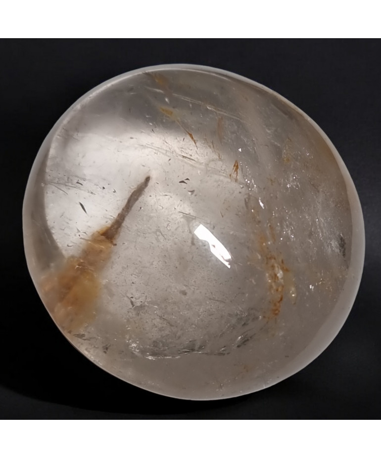 Galet Quartz Hématoïte 192g