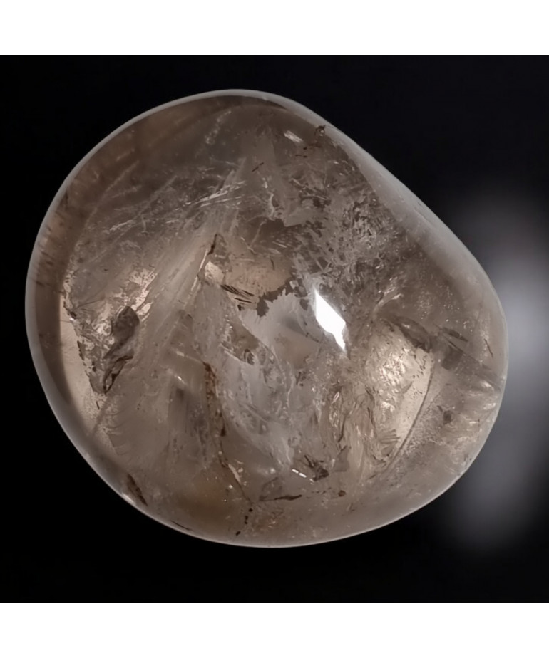 Galet Quartz Hématoïte 108g