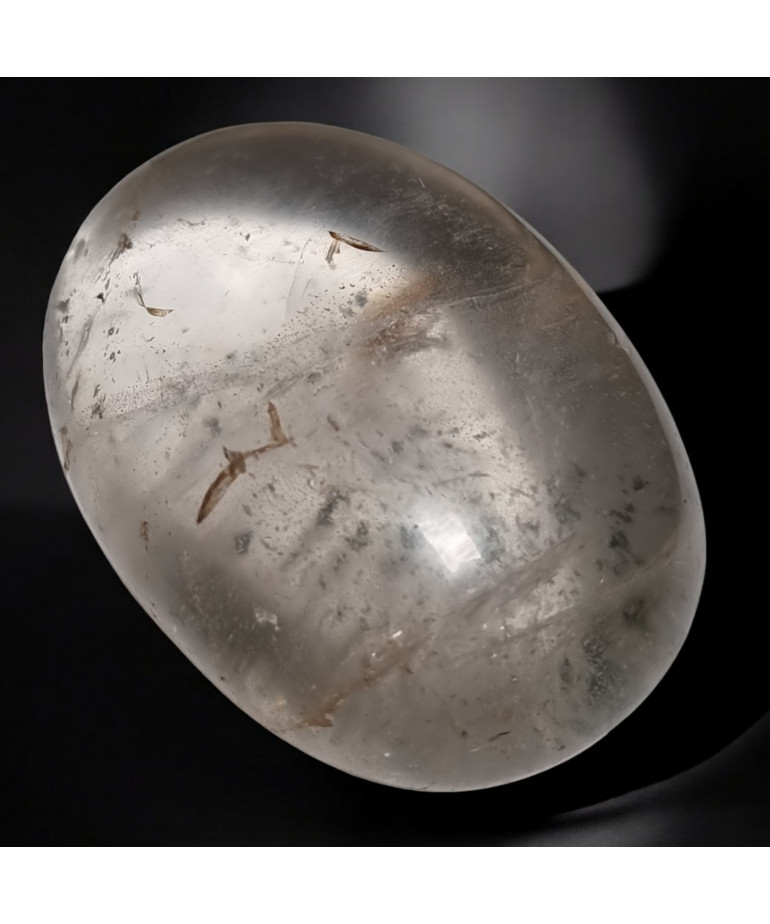 Galet Quartz Hématoïte 170g