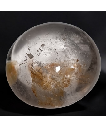 Galet Quartz Hématoïte 130g