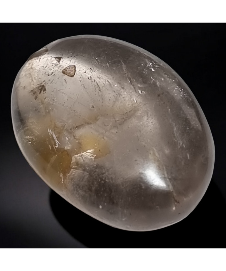 Galet Quartz Hématoïte 78g