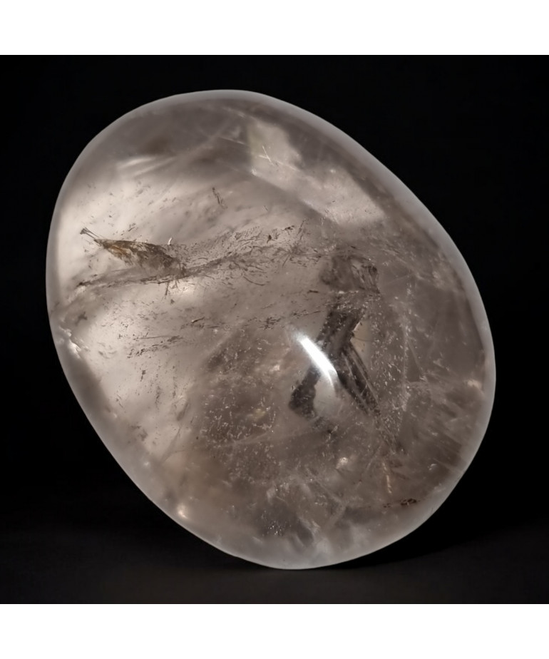 Galet Citrine fumée 186g