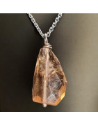 Pendentif Amétrine sur chaîne