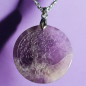Pendentif Améthyste Arbre de vie avec chaîne