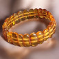 Bracelet Ambre lamelles