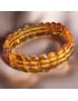 Bracelet Ambre lamelles