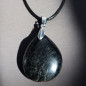 Pendentif Tourmaline noire sur cordon