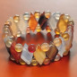 Bracelet Agate de feu large