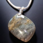 Pendentif Labradorite sur cordon réglable