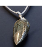 Pendentif Labradorite sur cordon réglable